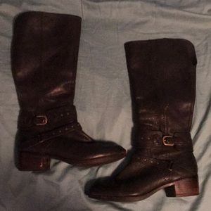 Women’s leather UGG riding boots